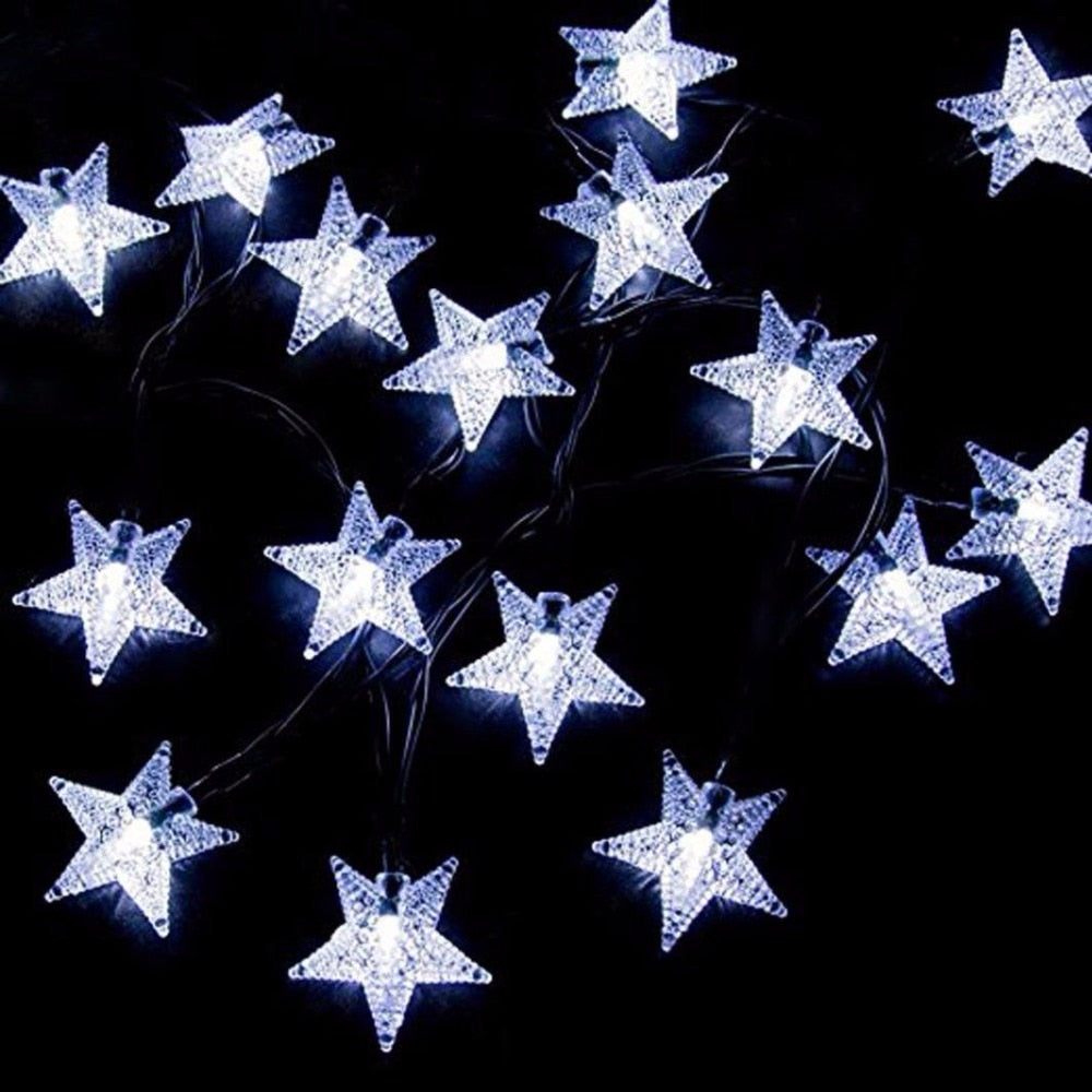 50 LEDs 7m Star Solar Light Outdoor