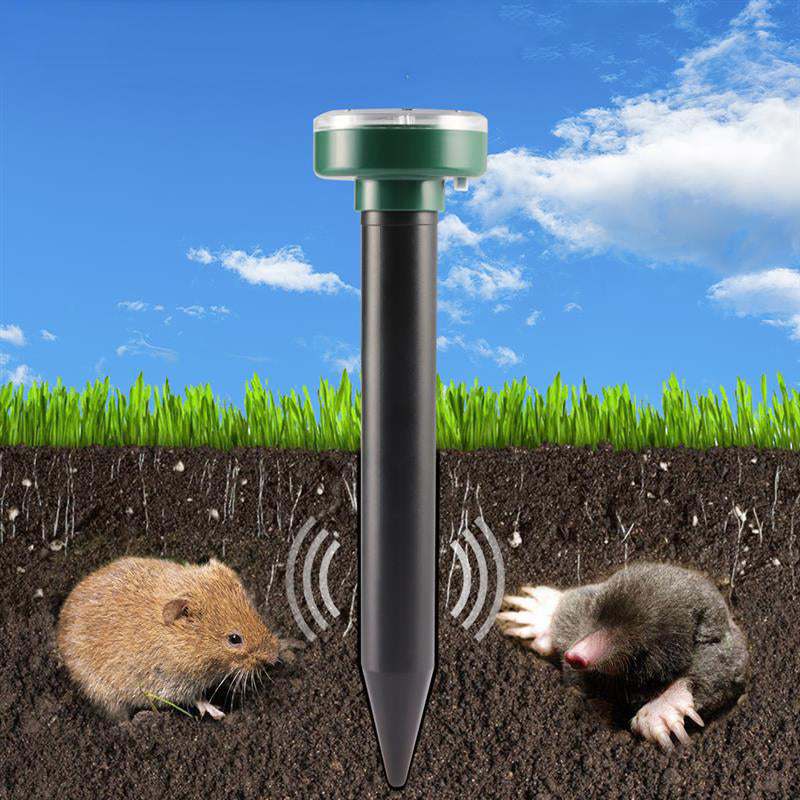 Farm Outdoor Solar Mouse Repeller Vibration Ultrasonic