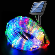 Load image into Gallery viewer, 12M LED Solar Power Rope Tube Lamps
