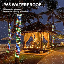 Load image into Gallery viewer, 12M LED Solar Power Rope Tube Lamps
