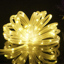 Load image into Gallery viewer, 12M LED Solar Power Rope Tube Lamps

