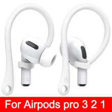 Load image into Gallery viewer, 2 Pair Sports Silicone Ear Hooks for Apple AirPods pro 3 2 1 Accessories
