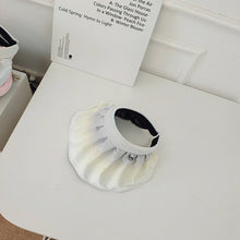 Load image into Gallery viewer, Women&#39;s summer big eaves sun hat gradual change empty shell sun hat

