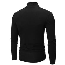 Load image into Gallery viewer, Men&#39;s Turtleneck Thin Long Sleeve T-Shirt
