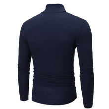 Load image into Gallery viewer, Men&#39;s Turtleneck Thin Long Sleeve T-Shirt
