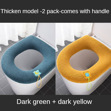 Load image into Gallery viewer, Toilet Seat Home Winter Thickened Fleece Pad
