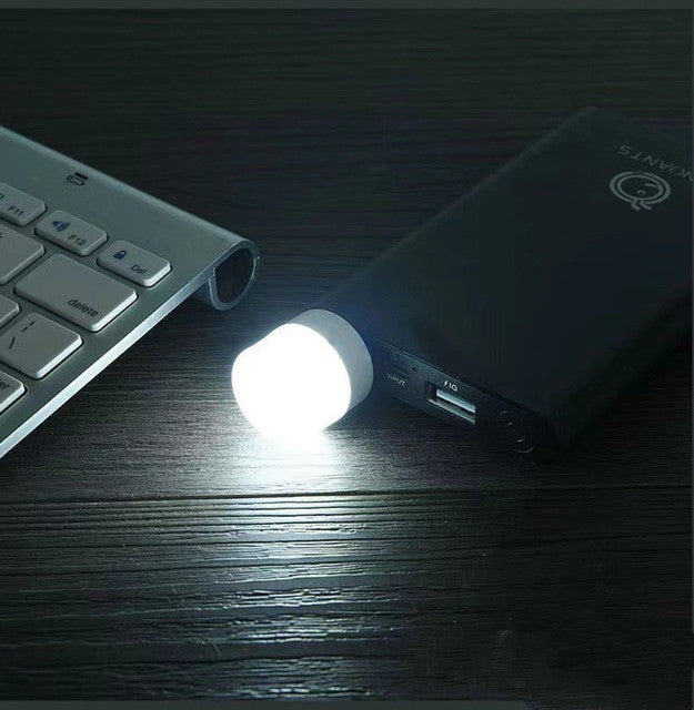 USB Night Light LED Atmosphere Light Emergency Light Power Bank Light