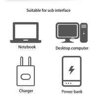 Load image into Gallery viewer, USB Night Light LED Atmosphere Light Emergency Light Power Bank Light
