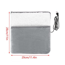 Load image into Gallery viewer, USB Electric Heating Pad Winter Foot Warmer Washable Household Foot Warmer
