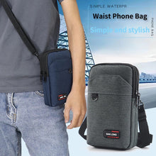 Load image into Gallery viewer, Waterproof Waist Bag Purse Double Layer Outdoor Military Waist Fanny Pack
