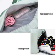 Load image into Gallery viewer, Women Sports Gym Bag Travel Dry Wet Bag Handbag
