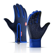 Load image into Gallery viewer, Winter Cycling Gloves Bicycle Warm Touchscreen Full Finger Gloves
