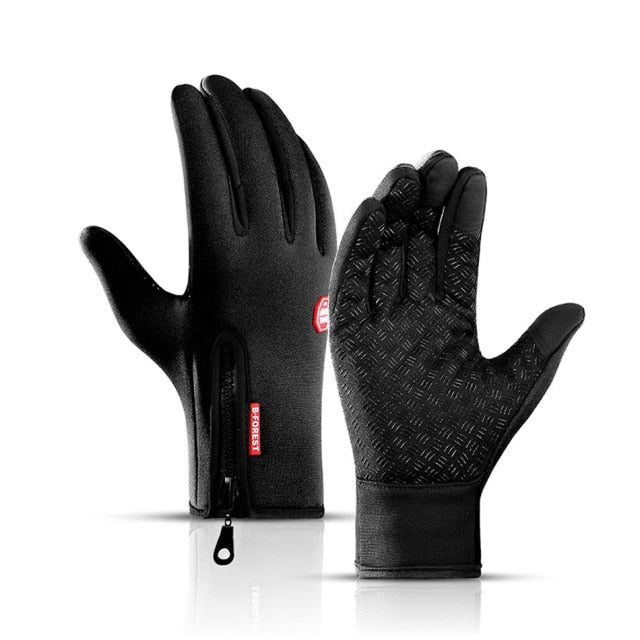 Winter Cycling Gloves Bicycle Warm Touchscreen Full Finger Gloves