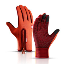 Load image into Gallery viewer, Winter Cycling Gloves Bicycle Warm Touchscreen Full Finger Gloves
