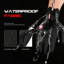 Load image into Gallery viewer, Winter Cycling Gloves Bicycle Warm Touchscreen Full Finger Gloves

