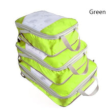 Load image into Gallery viewer, 3Pcs Compression Packing Travel Luggage Storage Bags
