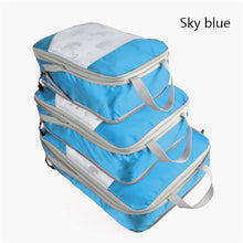 Load image into Gallery viewer, 3Pcs Compression Packing Travel Luggage Storage Bags
