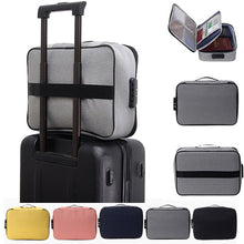 Load image into Gallery viewer, Multifunction Document Storage Bag With Lock
