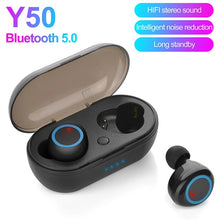 Load image into Gallery viewer, Wireless Headphone Bluetooth 5.0 Hifi Stereo Noise Cancelling In-ear headset
