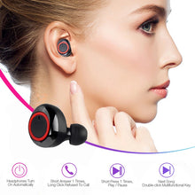 Load image into Gallery viewer, Wireless Headphone Bluetooth 5.0 Hifi Stereo Noise Cancelling In-ear headset
