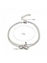 Load image into Gallery viewer, Love Letter Alloy Anklet

