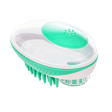 Load image into Gallery viewer, 2 in 1 Silicone Pet Dog Bath Brush Massage Comb Cleaning Tool
