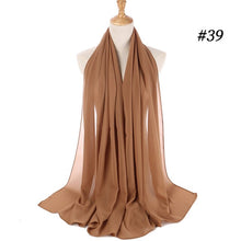 Load image into Gallery viewer, Chiffon hijab scarf
