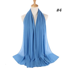 Load image into Gallery viewer, Chiffon hijab scarf
