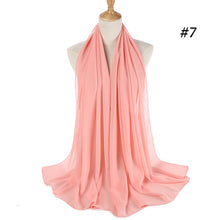 Load image into Gallery viewer, Chiffon hijab scarf
