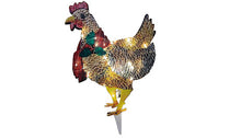 Load image into Gallery viewer, Christmas Light-Up Chicken with Scarf Decoration
