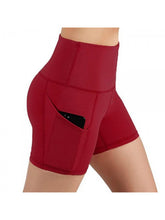 Load image into Gallery viewer, Womens Running Yoga Workout Shorts with Pocket
